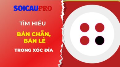 Bán chẵn, bán lẻ trong xóc đĩa