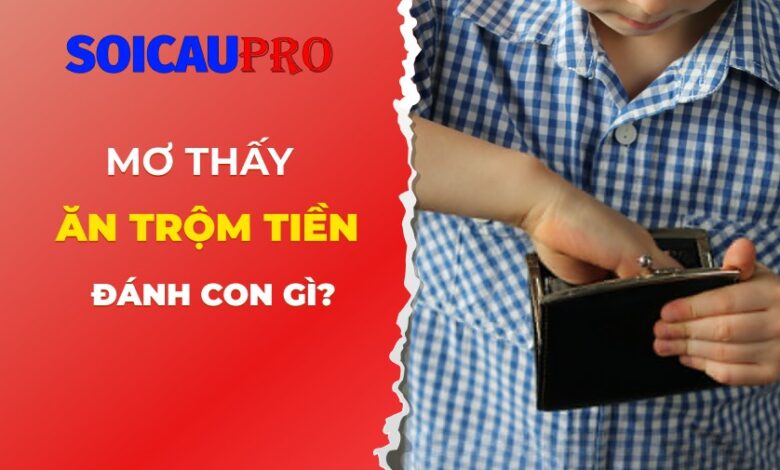 Mơ thấy mình ăn trộm tiền đánh con gì?