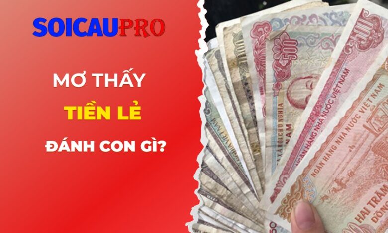 Mơ thấy tiền lẻ đánh con gì?